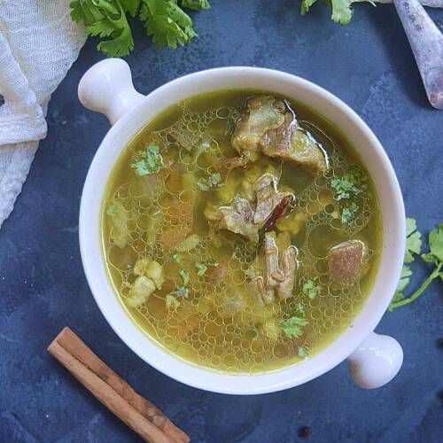 Mutton Bone Soup Recipe _Mutton Soup - Cook with Sharmila